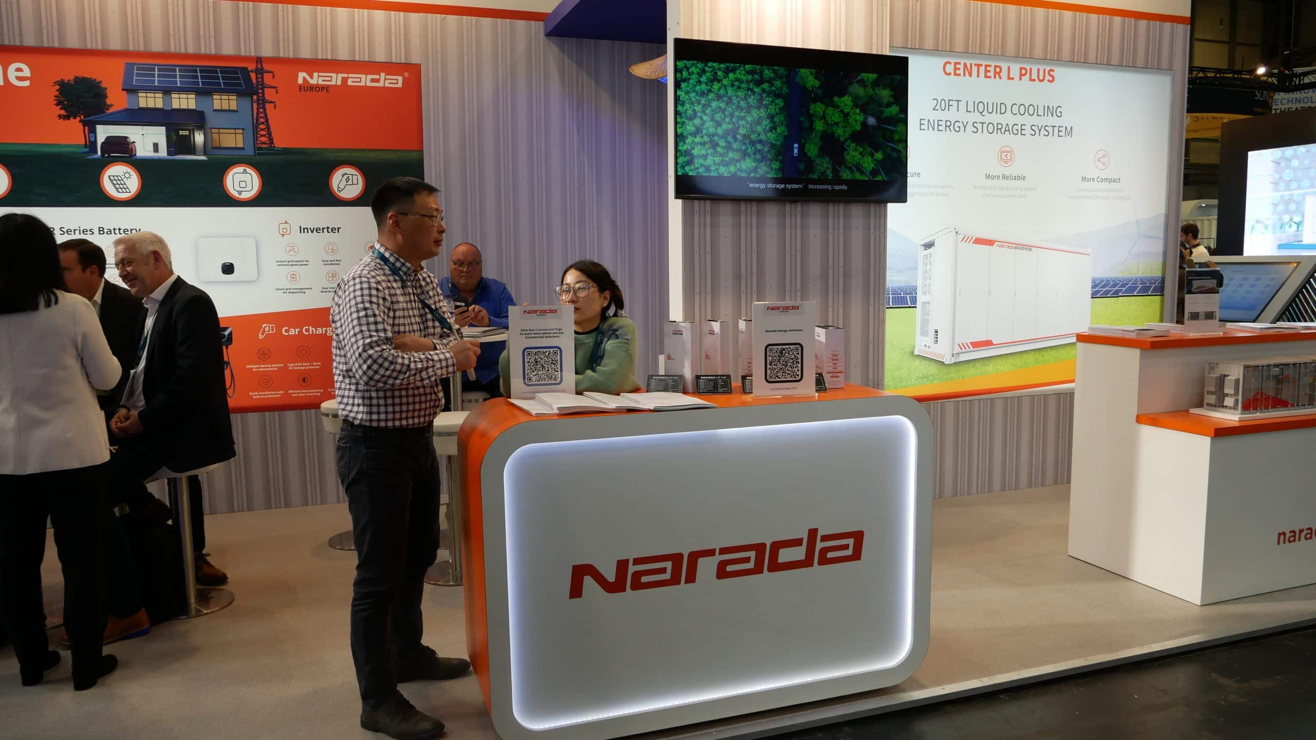 We’re at the Solar & Storage Show now!