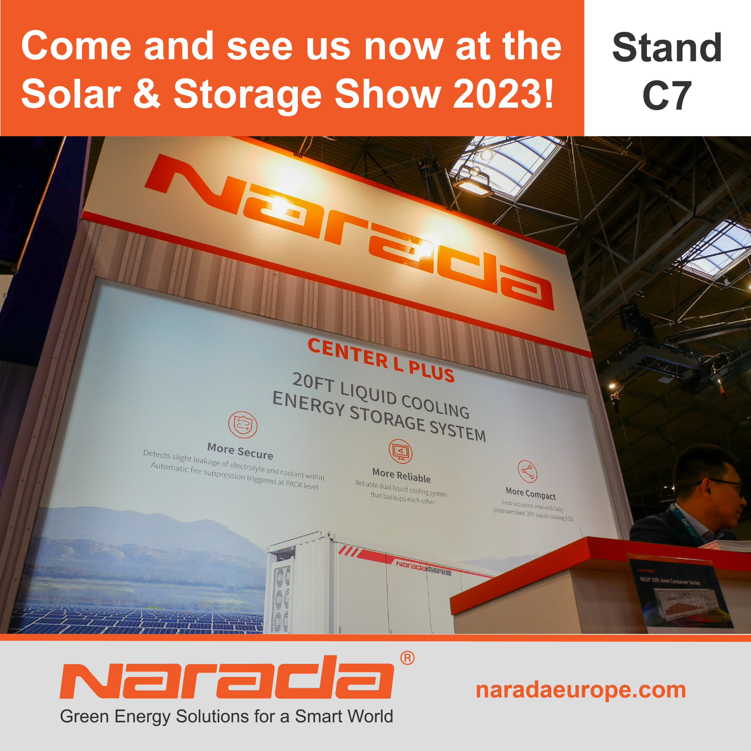Come See Us at the Final Day of the Solar & Storage Show 2023!