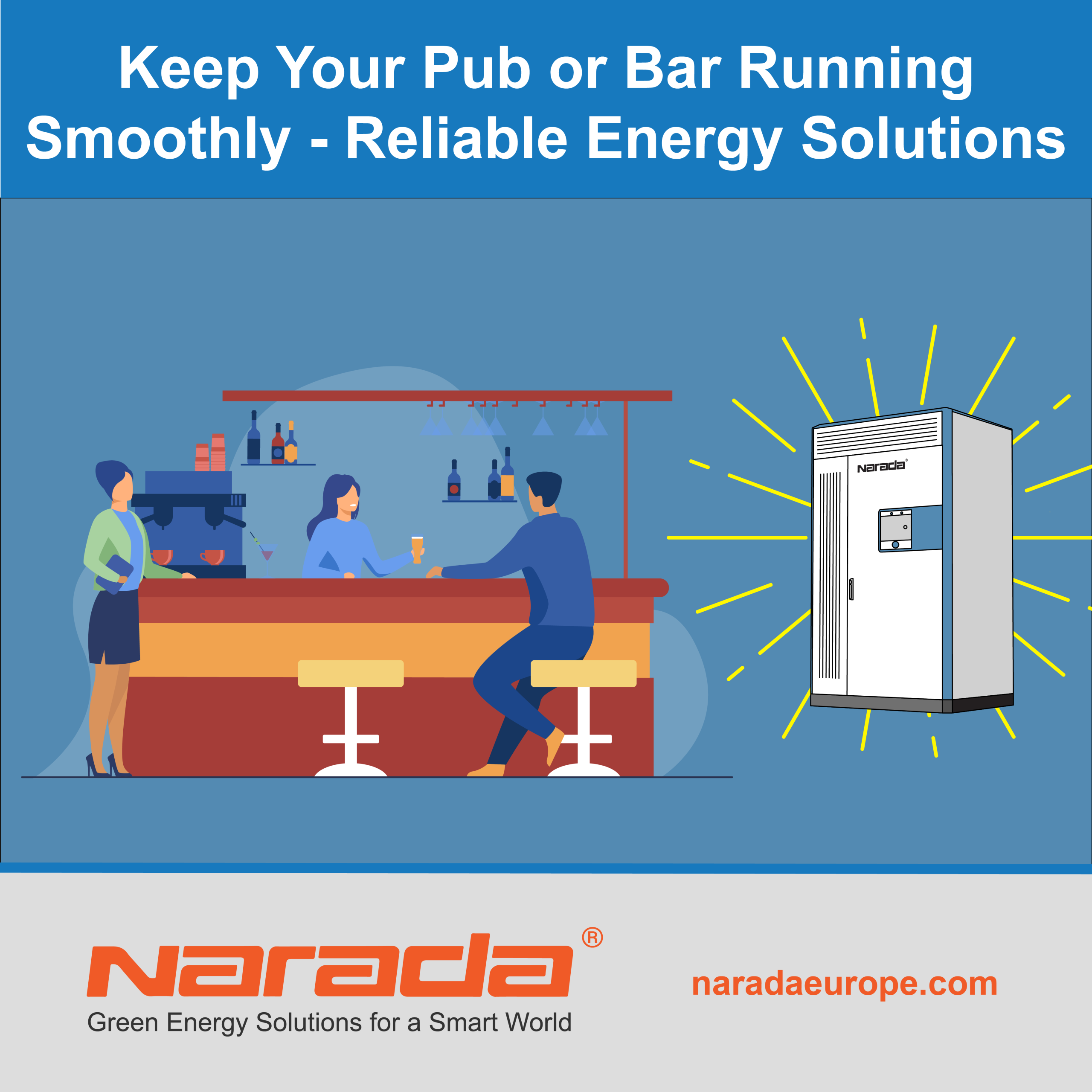 Keep the Good Times Rolling in Your Pub or Bar with Reliable Energy Solutions