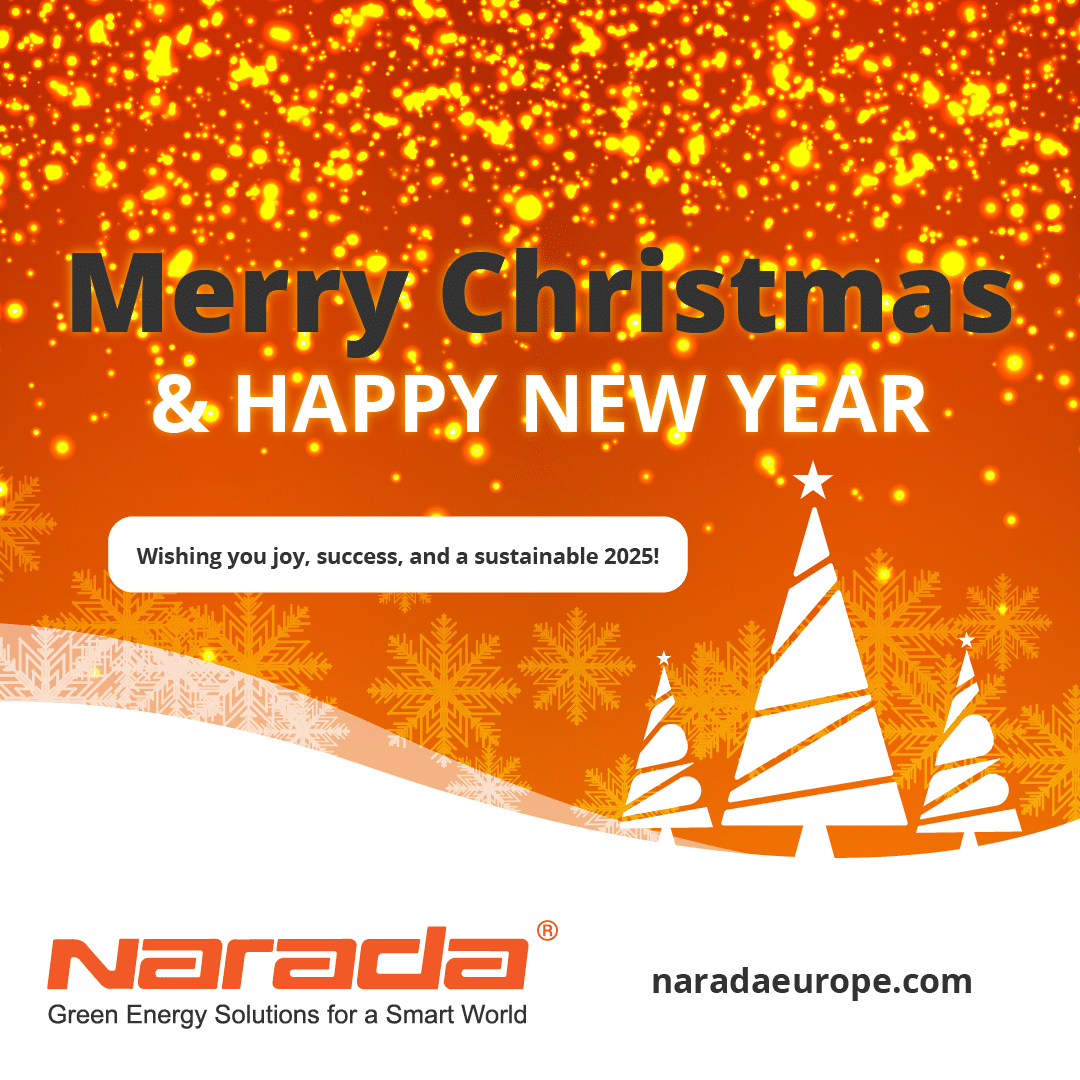 Merry Christmas and a Happy New Year from all of us at Narada Europe!
