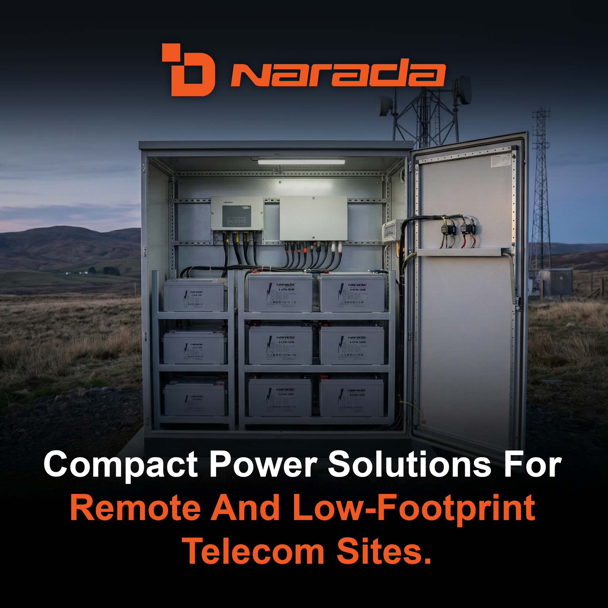 Compact Power for Remote Telecom Sites
