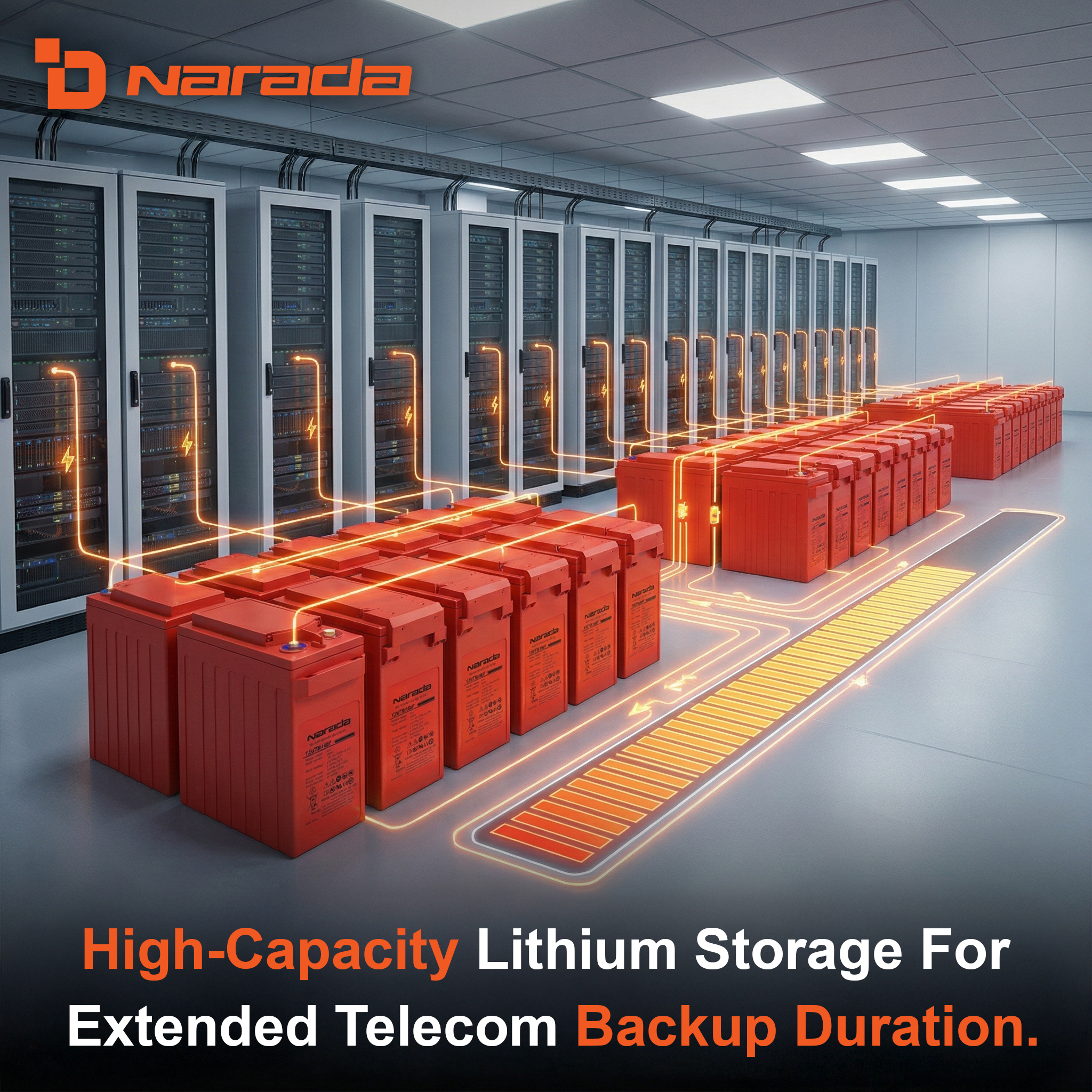 High-Capacity Telecom Backup